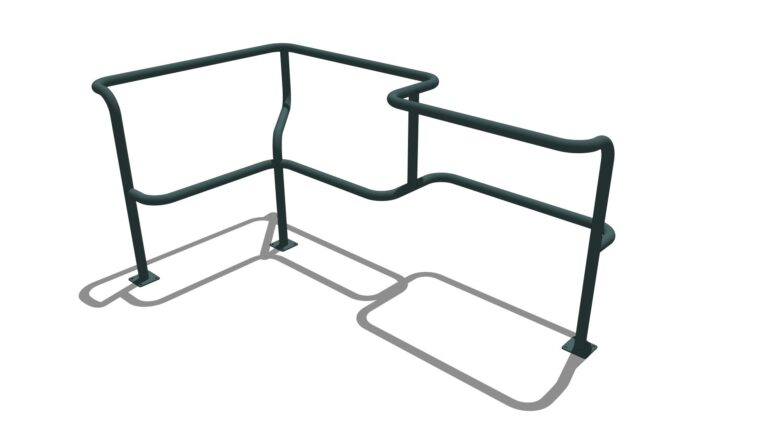 PB 03 Parkourová lavička a zábradlí Outcorner